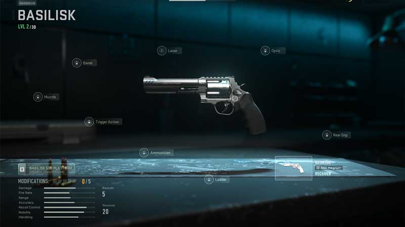 Modern Warfare 2 Best Basilisk Loadout