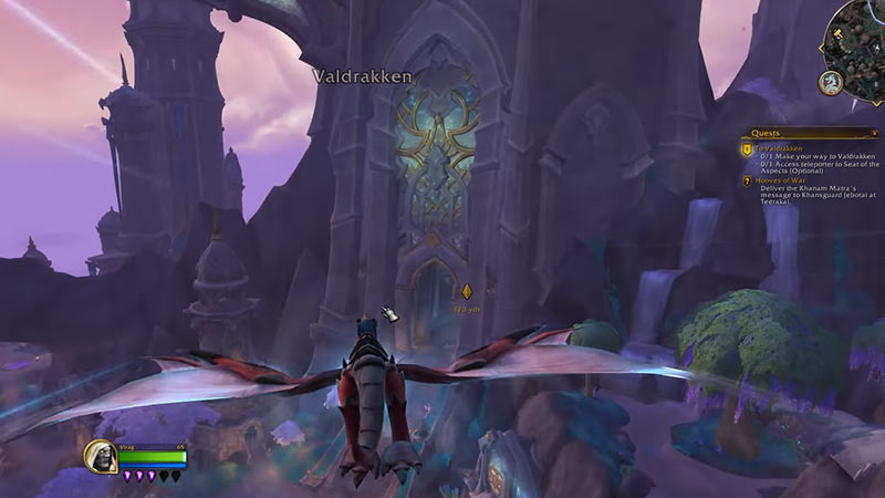 how to get to valdrakken wow dragonflight