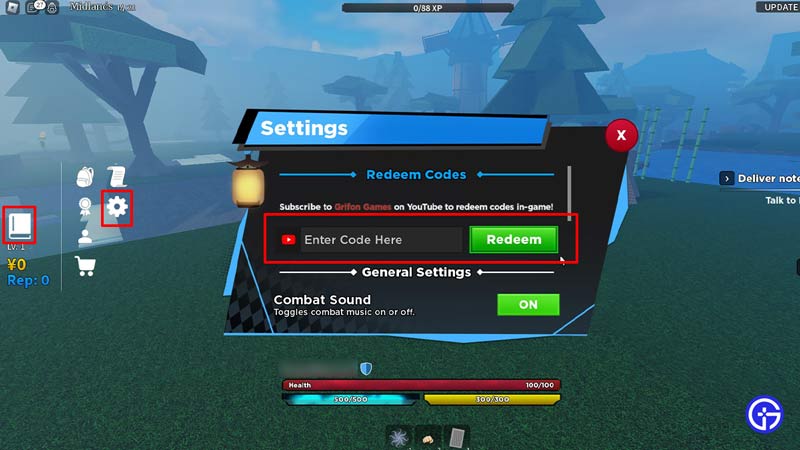 how to redeem kaizen codes