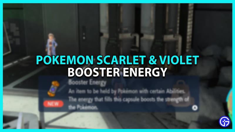 What is Booster Energy In Pokemon Scarlet and Violet