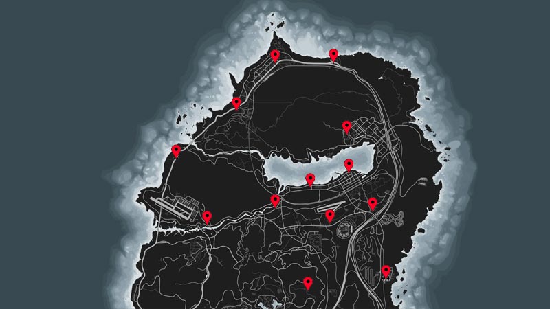 Where To Find The Gun Van In GTA 5 Online All 30 Locations 