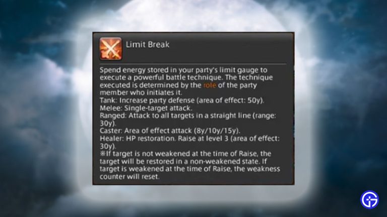 How to Use Limit Break in FFXIV (LB Guide) - Gamer Tweak