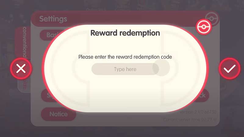 Pocket Incoming Gift Code Redeem