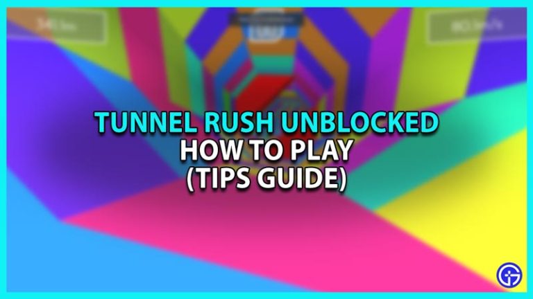 Tunnel Rush Unblocked - How To Play At School or Work