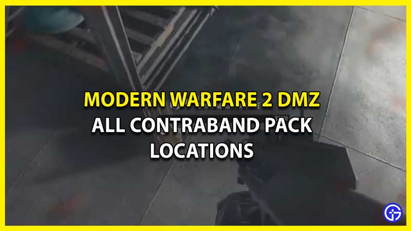 All Salvager Contraband Pack Locations in MW2 DMZ
