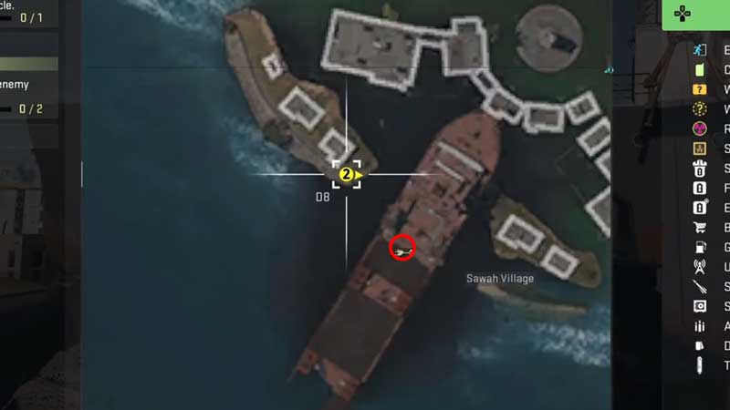Contraband Pack 1 Location