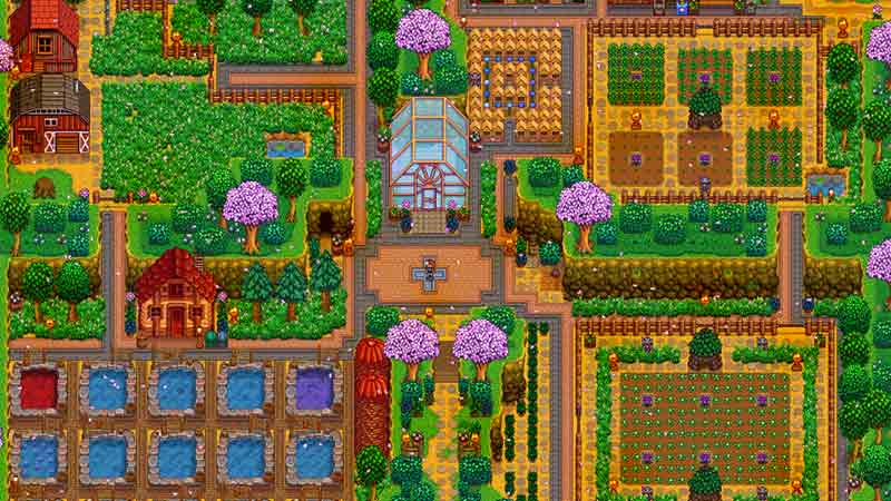 four corners farm layouts