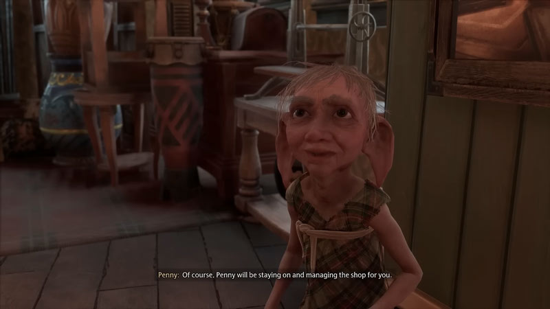 Penny Stays at the Shop