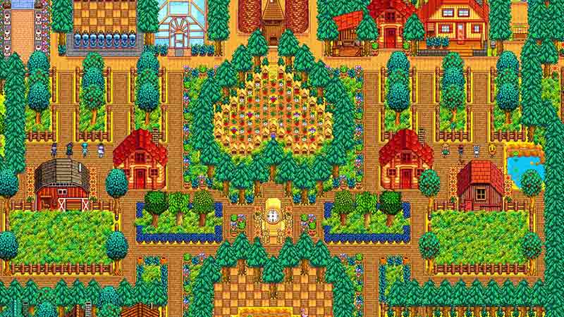 retirement farm layout