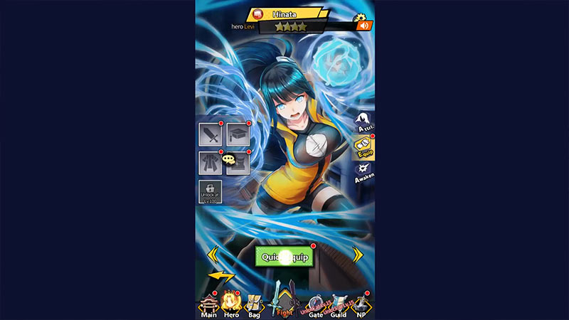 hinata idle awakening