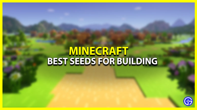 Minecraft Best Seeds for Building