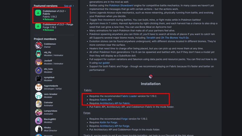 How to Download & Install Cobblemon Mod in Minecraft