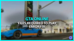 Files Required To Play Couldn't Be Downloaded Fix GTA Online