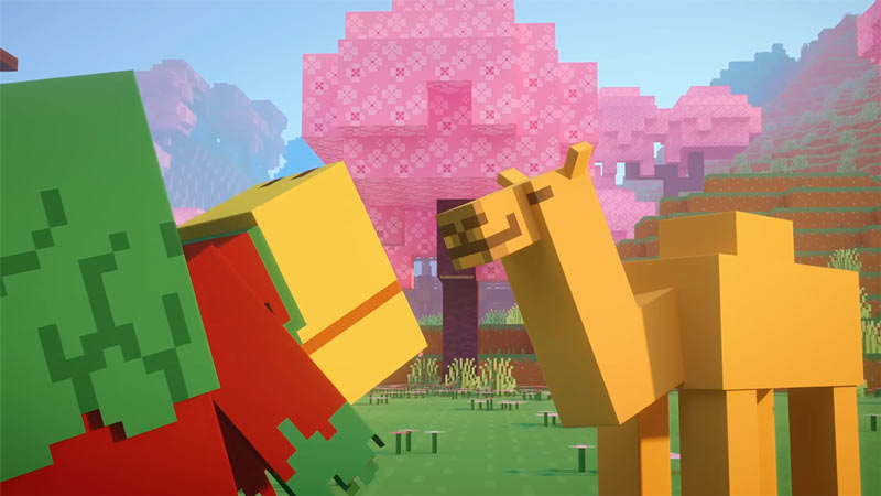 How to Breed Camels in Minecraft & Spawn Locations