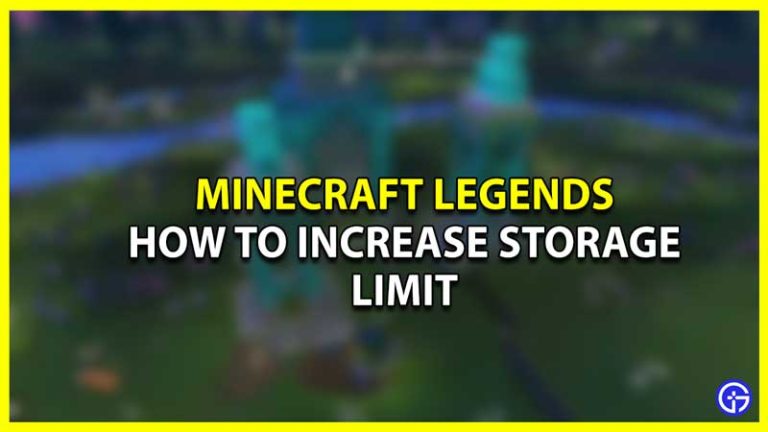 Minecraft Legends Increase Storage: How To Carry More Resource
