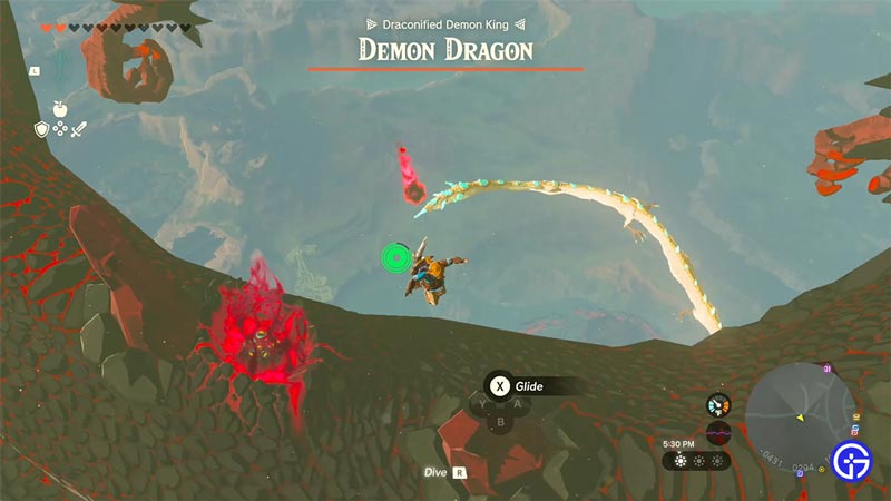 Beat Demon Dragon Ganondorf Zelda Tears of the Kingdom