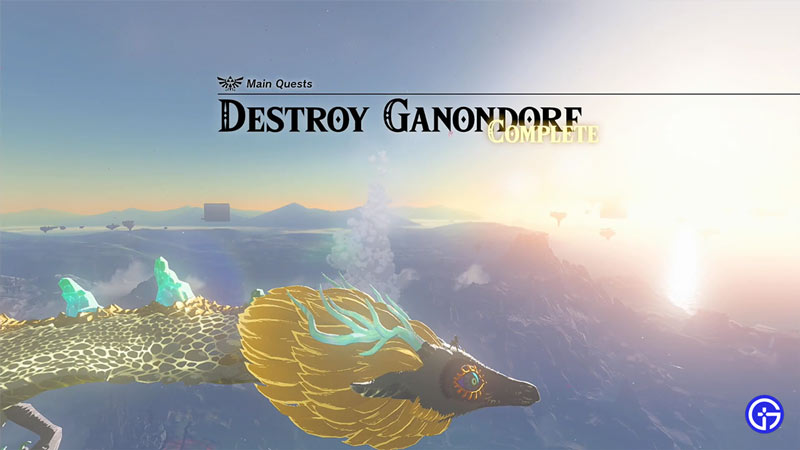 Beat Ganondorf Zelda Tears of the Kingdom (TOTK)