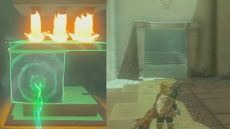 How To Solve Kiuyoyou In Zelda TOTK (Fire & Ice) kikuyu 