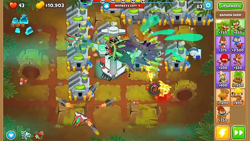 Elite Lych attack in Bloons TD 6