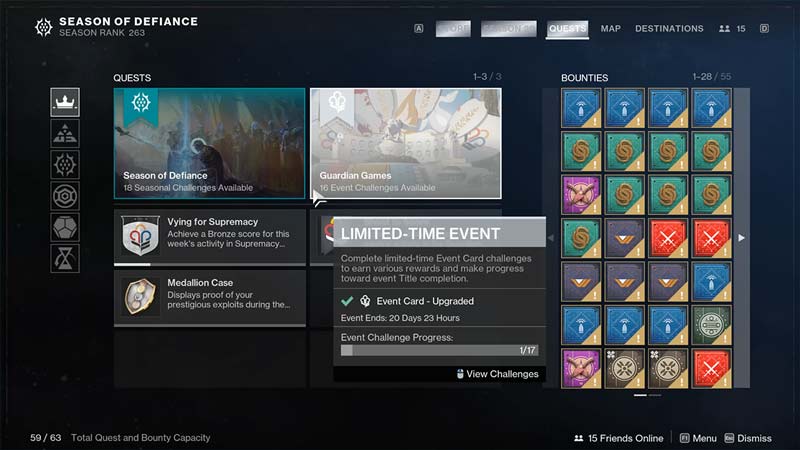 farm platinum medallions guardian games destiny 2