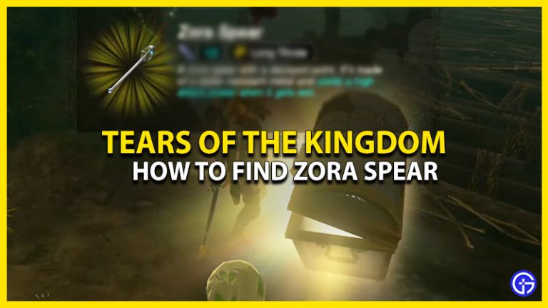 Where Can I Find A Zora Spear How To Get Zora Spear In Tears Of The Kingdom (Location)