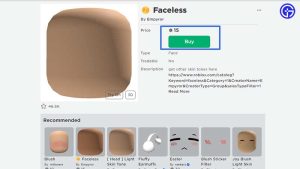 How To Get Roblox Character With No Face 2023 How To Get No Face Avatar In Roblox 300x169 