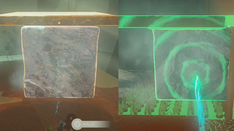 place metal plate on ice to in kiuyoyou puzzle zelda totk kikuyu 