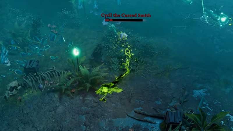Defeat Cyril the Cursed Smith in V Rising