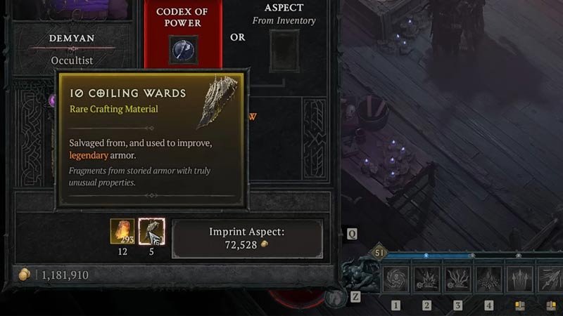 How to Get Coiling Ward Diablo 4