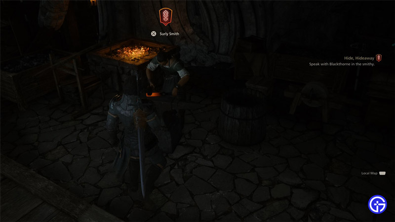FF16 Unlock Blacksmith and Use Forge