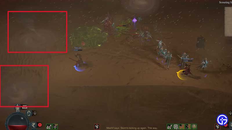 flesh from bone quest sandstorm 