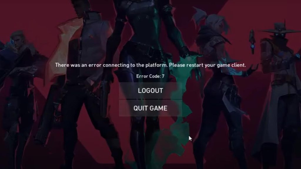 How To Fix Valorant Val 7 Error Code (Solutions) - Gamer Tweak
