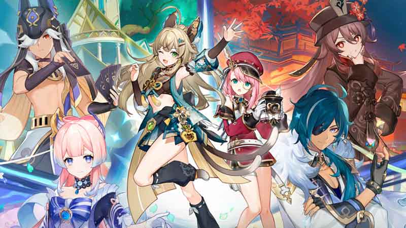 Use cross-save to switch Genshin Impact accounts