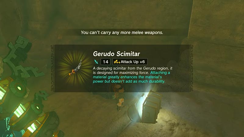 Beat Like Like to get Gerudo Scimitar in Zelda TOTK