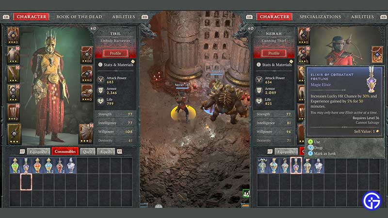 necromancer rogue diablo 4 classes 