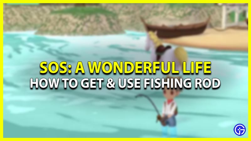 how to get & use fishing rod in story of seasons a wonderful life