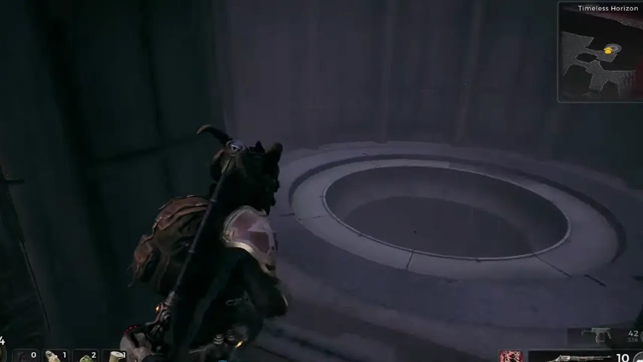 Elevator in Timeless Horizon