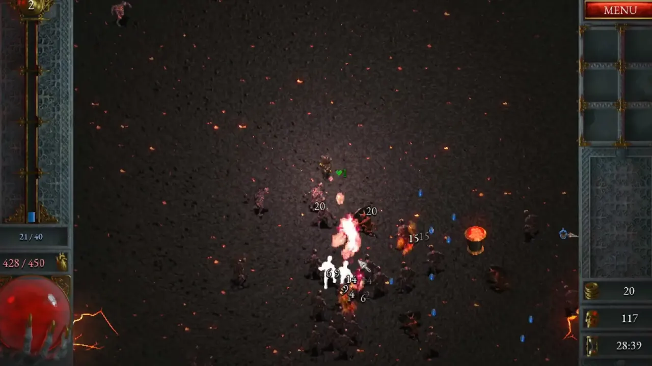 Ember Ground Stage in Halls of Torment