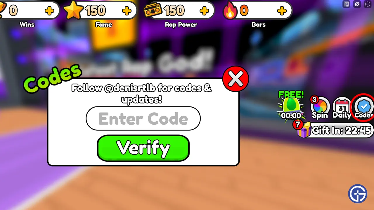 Rap Battle Simulator Codes Roblox valid latest code