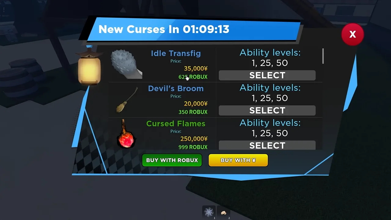best curses in kaizen roblox