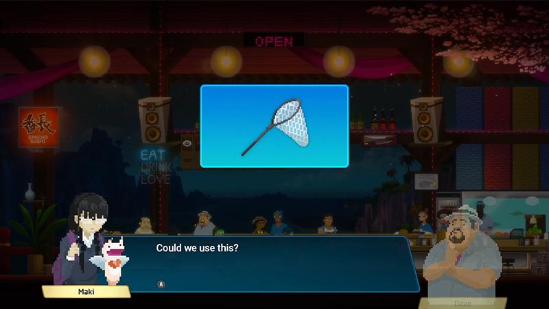 bug net in dave the diver