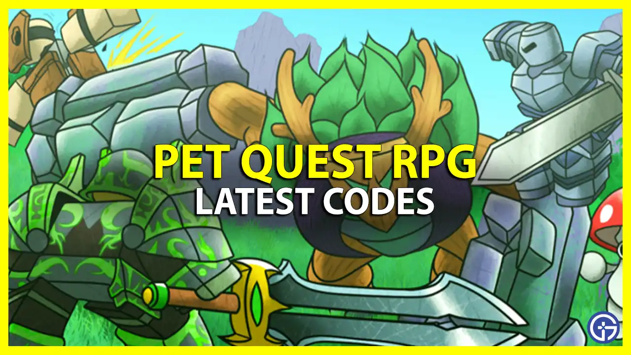 pet quest rpg codes