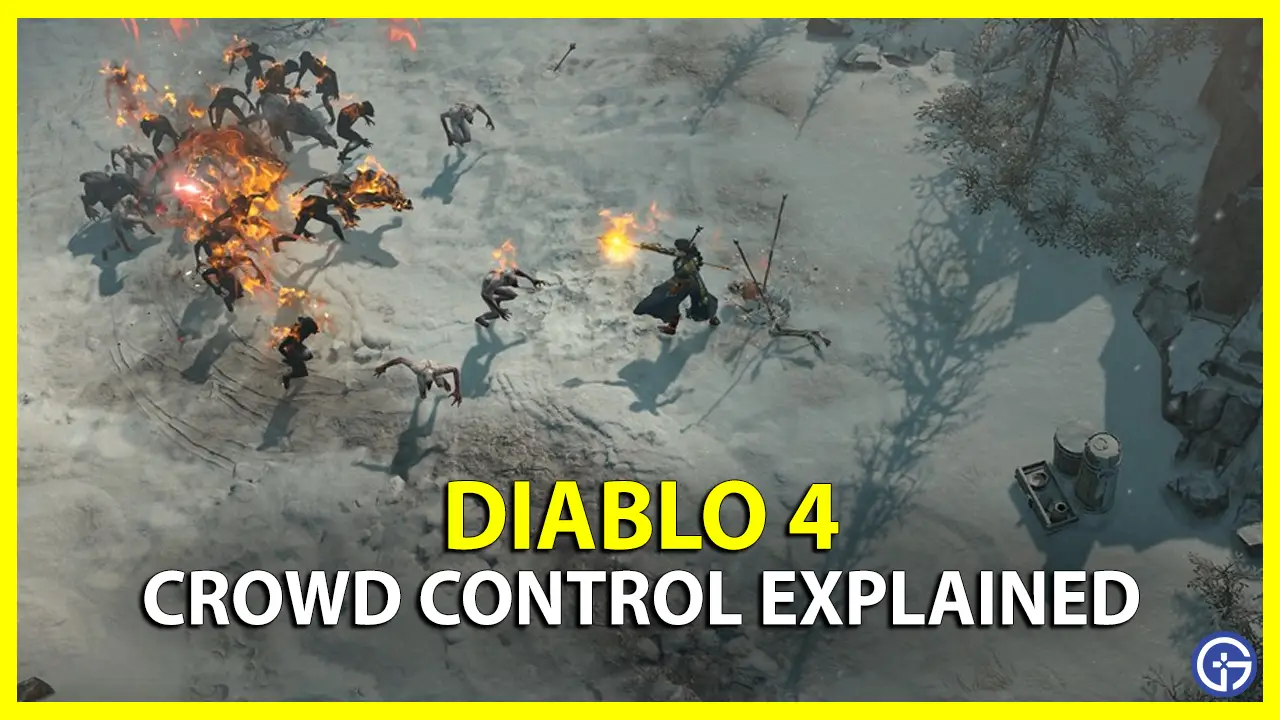 what is crowd control diablo 4