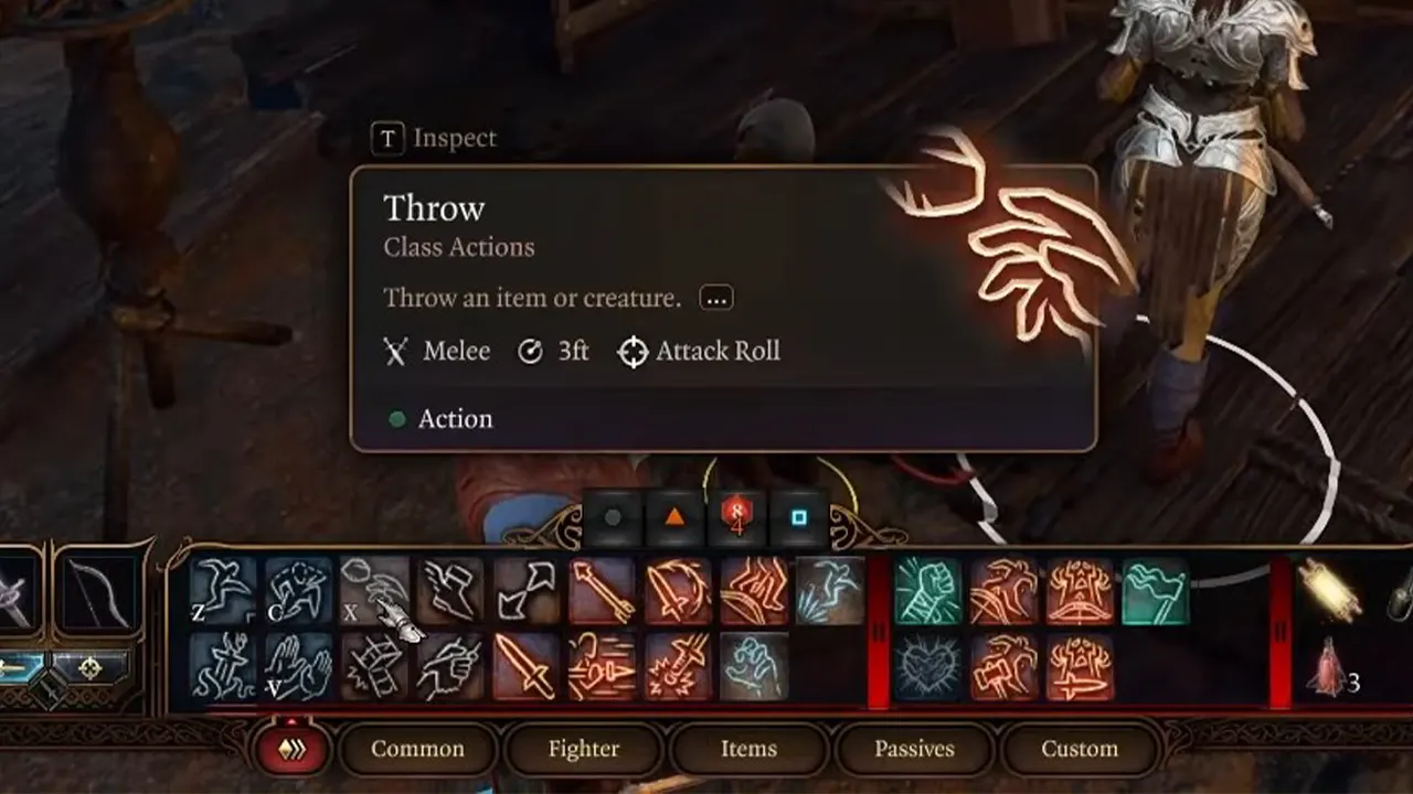 BG3 Throw Healing Potions
