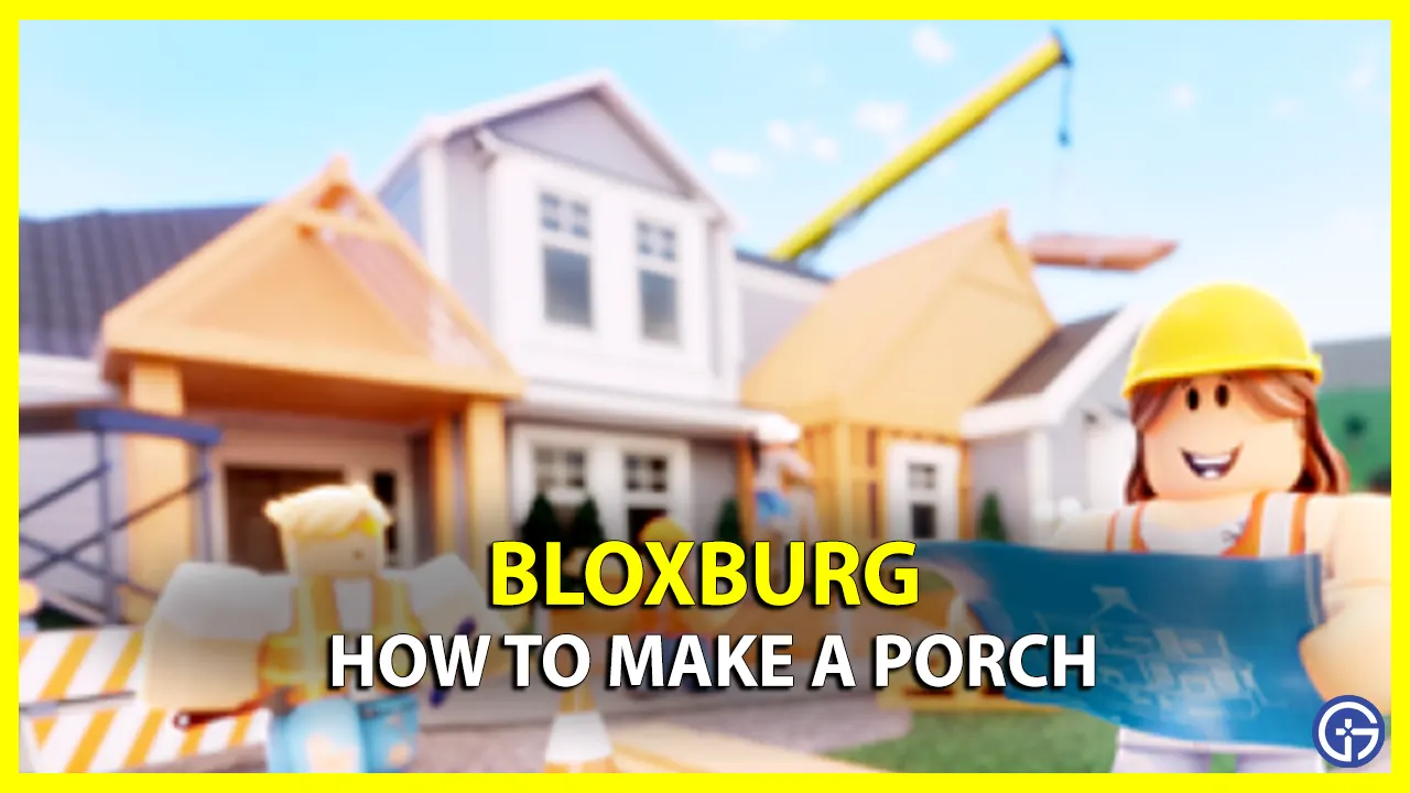 How To Build A Porch In Bloxburg - Gamer Tweak