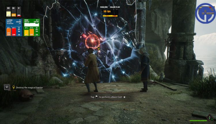 Alienware x16 Hogwarts 1080p