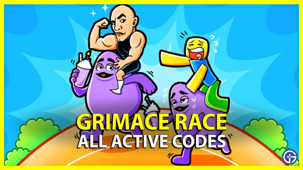 all active grimace race codes