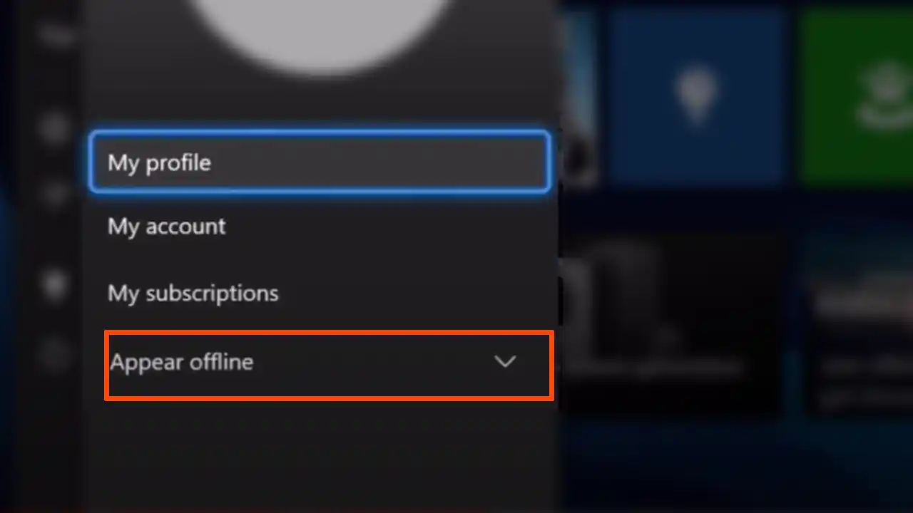appear offline xbox 