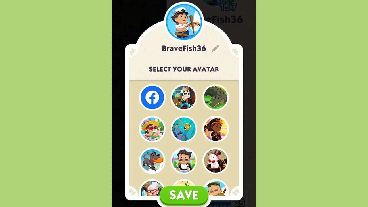 how to change avatars in monopoly go