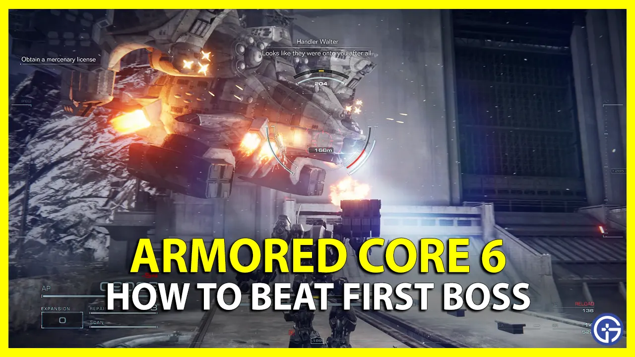 Armored Core 6 defeat PCA heavy combat helicopter